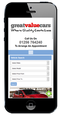 Great Value Cars On IPhone