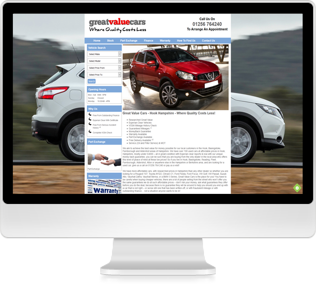 Great Value Cars On Desktop